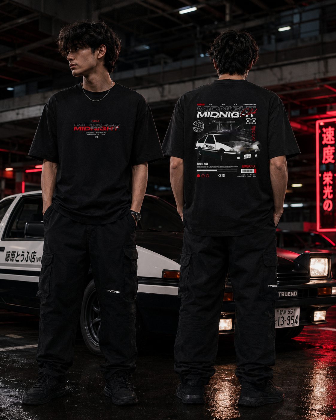 Toyota AE 86 Trueno - Black